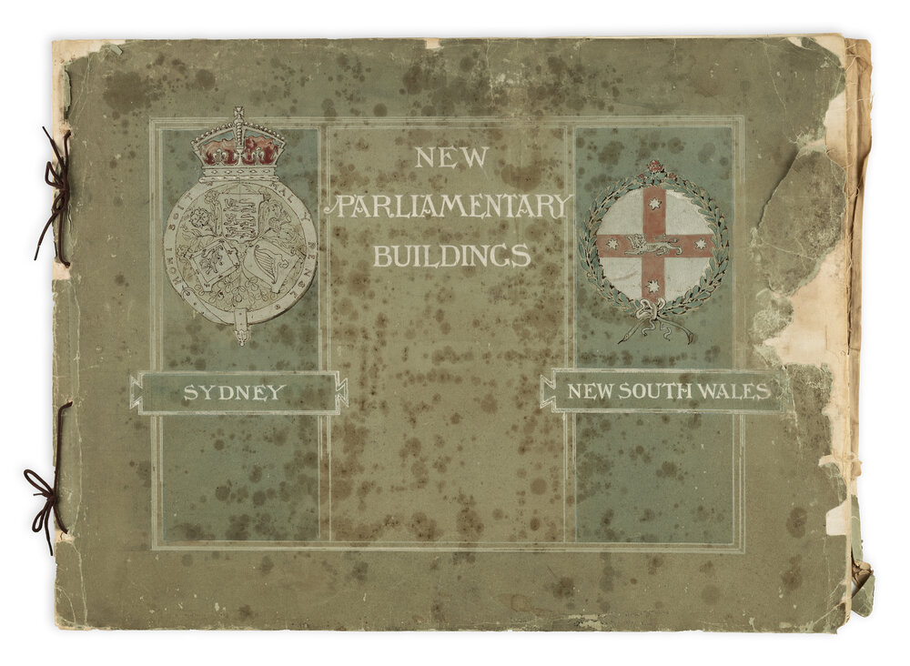 Parliament House - Proposed New Parliamentary Buildings, Sydney, 1897