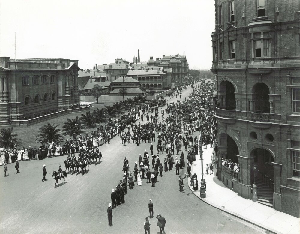 Arrival of The Kangaroos 1916