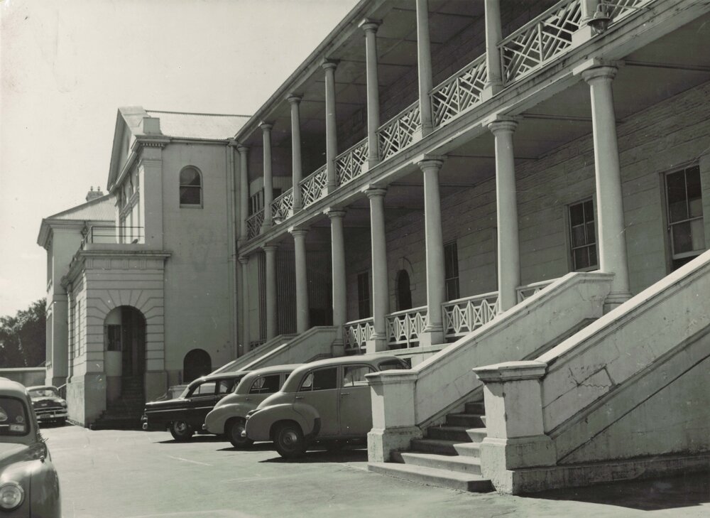 NSW Parliament House Car Park - 1956