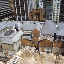 Demolition of Sydney Hospital and Parliament House - 1980