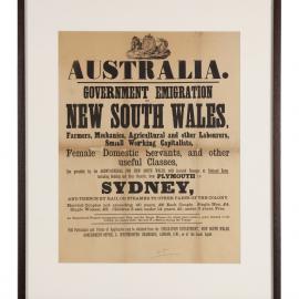 Emigration poster 1883