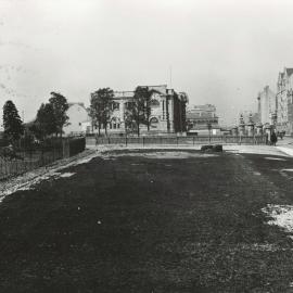 Macquarie Street view from Botanical Gardens