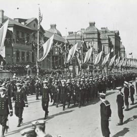 Peace day procession 1919