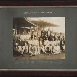 Cricket Lord Dudley vs Parliament - 1909