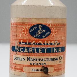 Lizard Scarlet Ink found during building works