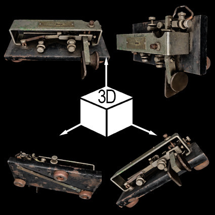 Simplex Auto telegraph key, No. 382 3D