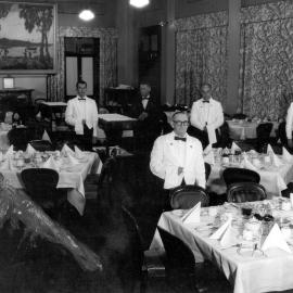Stewards in Dining Room - circa 1970