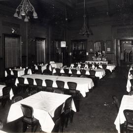 Refreshment Room, NSW Parliament House 1919