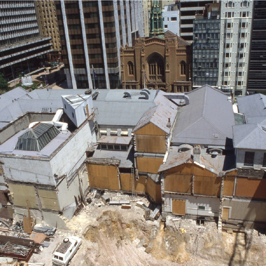 Demolition of Parliament House - 1980 Collection