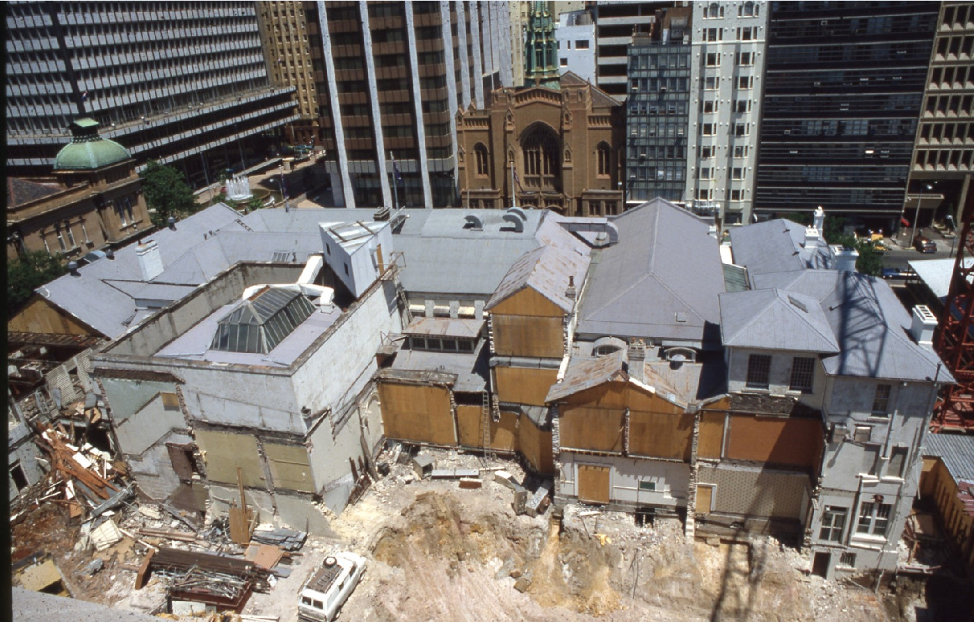 Demolition of Parliament House - 1980 Collection